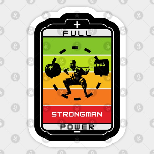 Strongman full power Sticker by UMF - Fwo Faces Frog